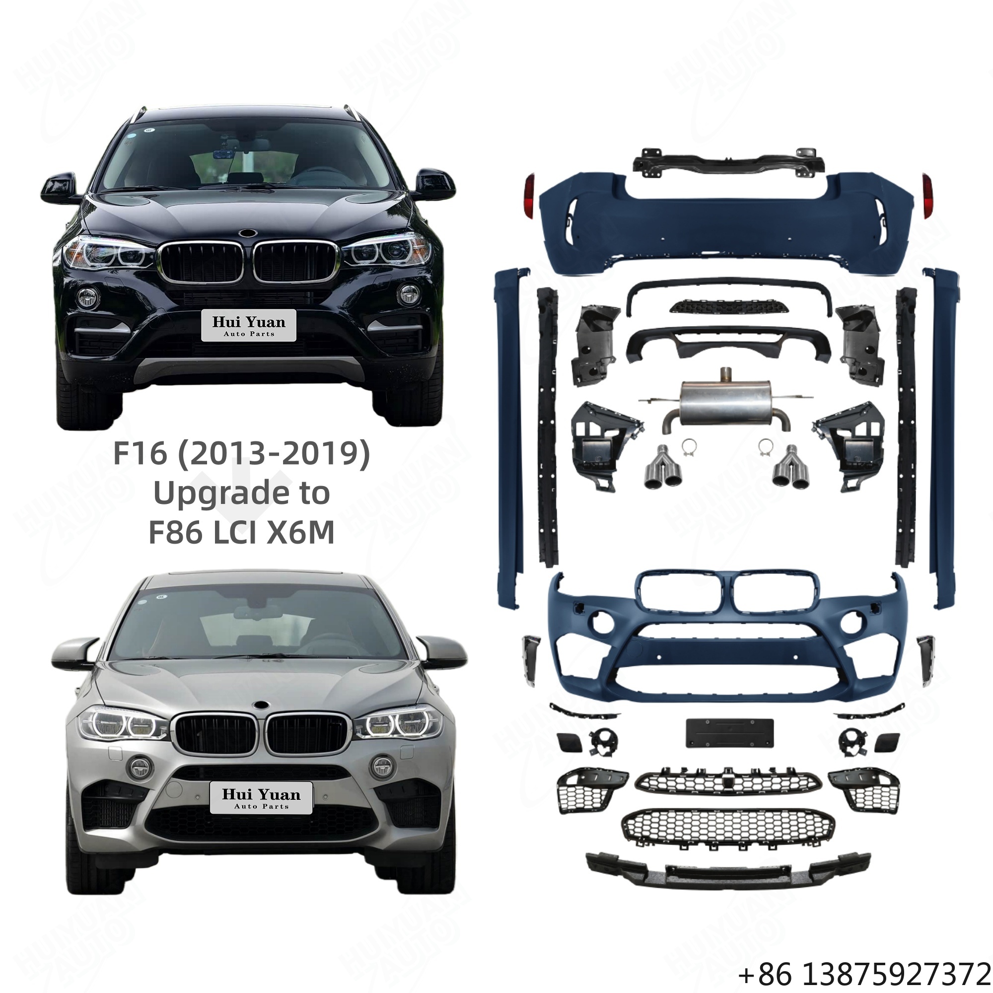 Model Kit F16 - Facelift Accessories for X6 F16 2013-2019