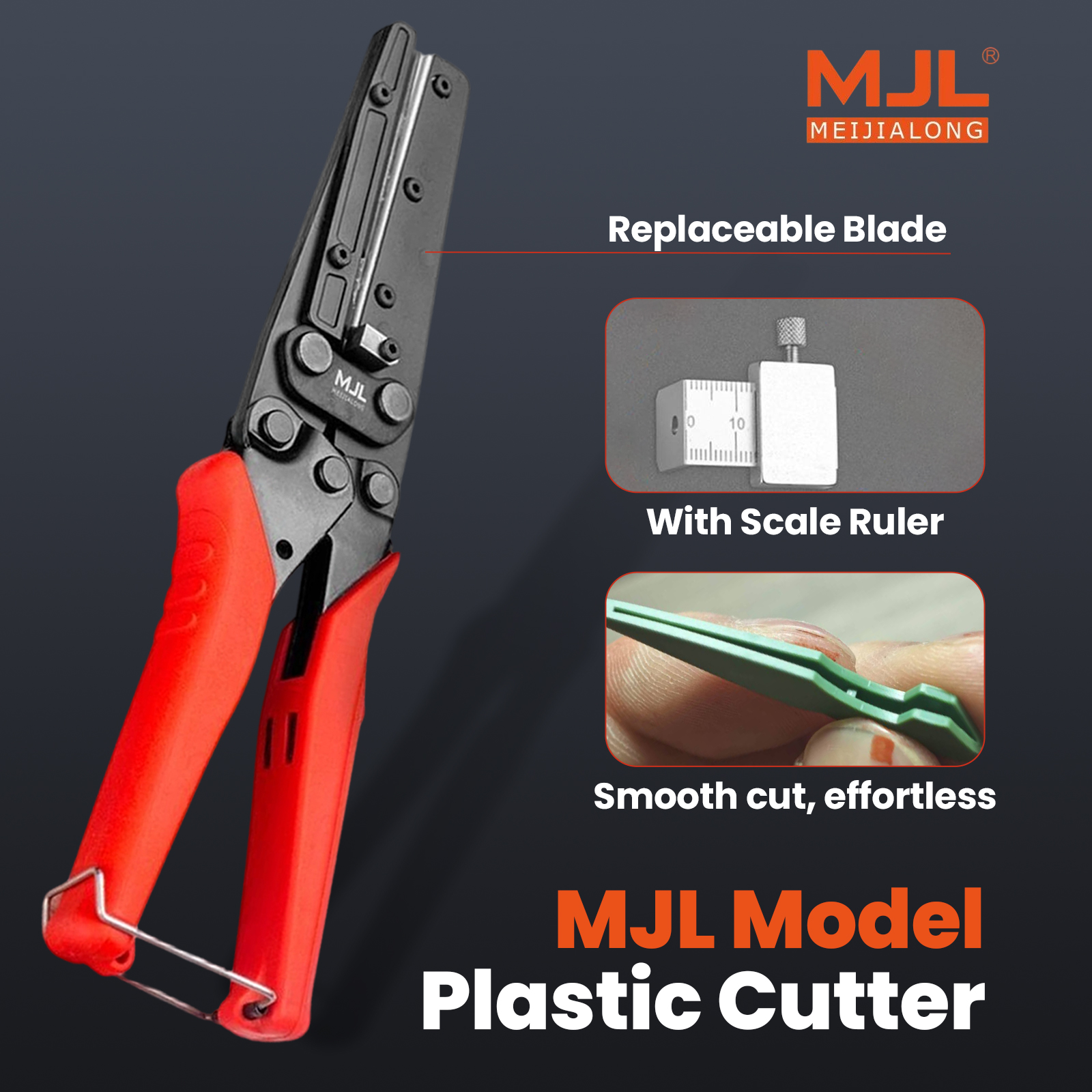 Model Kit Nippers - MJL Professional Model Plastic Cutter Pliers