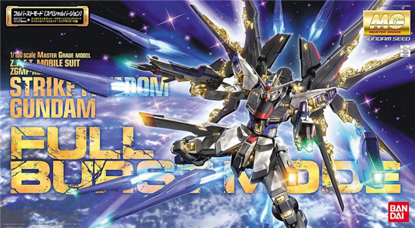 Gundam Model Mg - BANDAI MG 1/100 ZGMF-X20A Strike Freedom