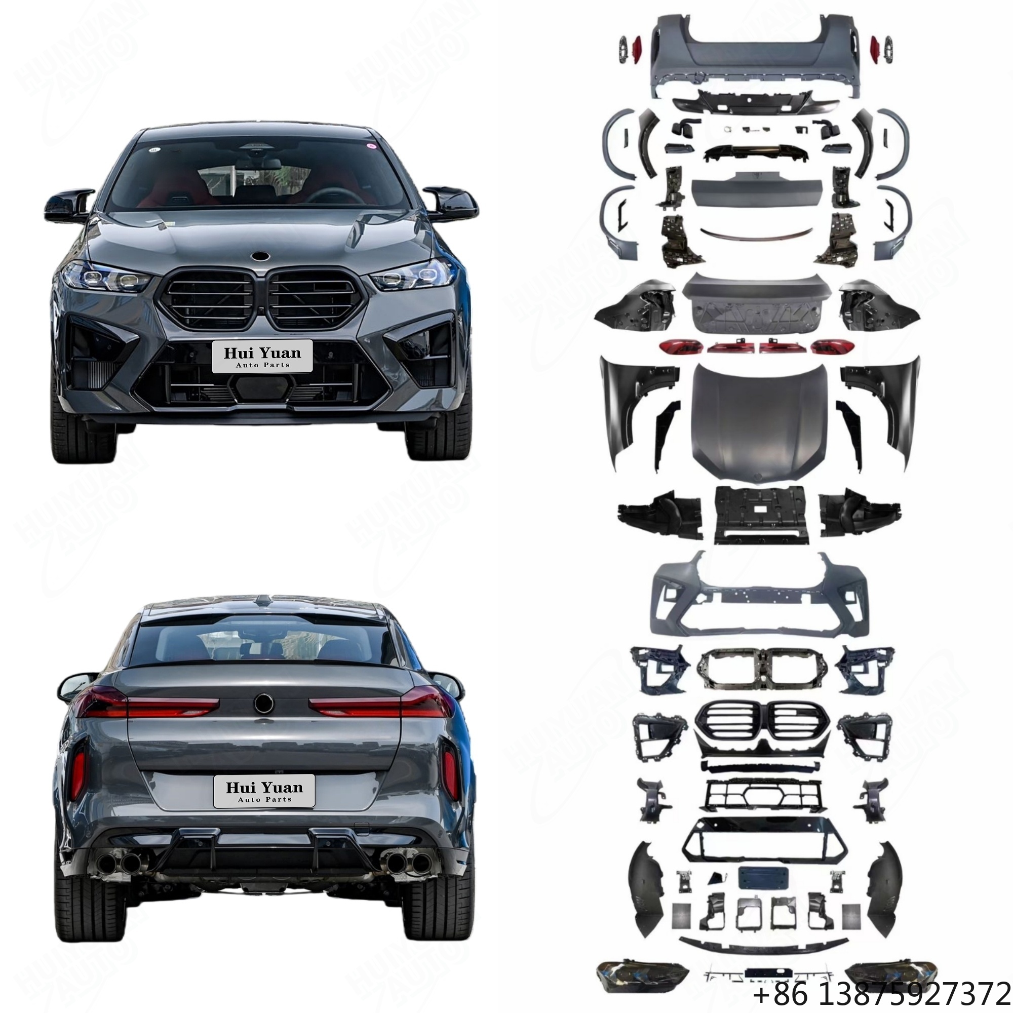 Model Kit F16 - Upgrade Auto Parts Body Kit for