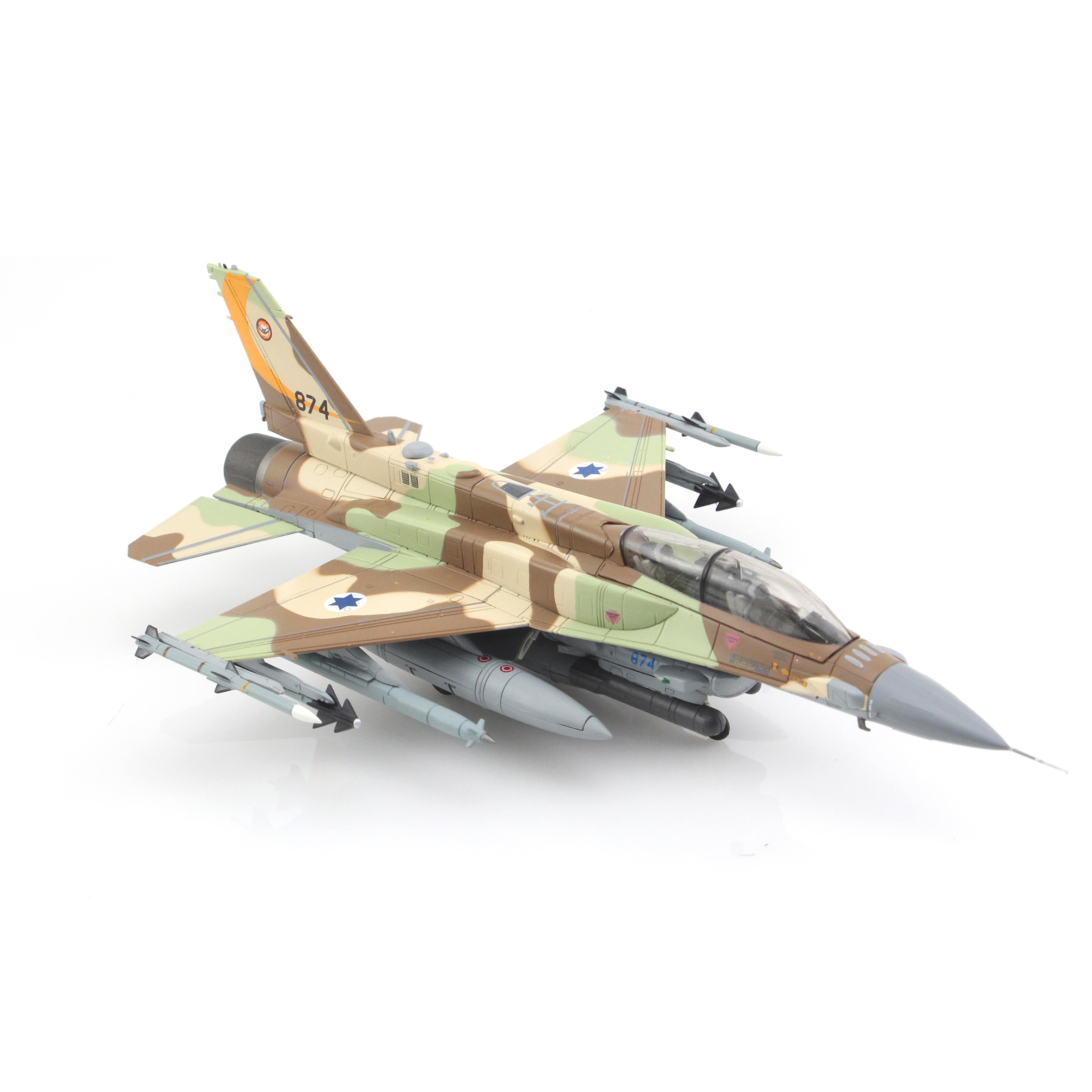 Model Kit F16 - HA38068 1/72 Israeli F-16I F16 fighter
