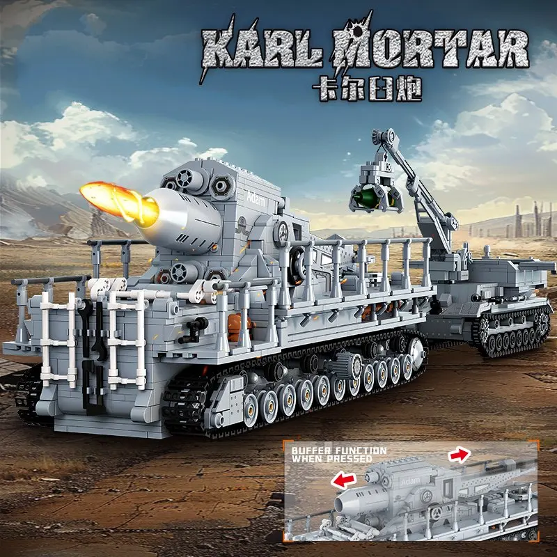 Model Kit Armored Core - FC4303 2875pcs Carl mortar building blocks