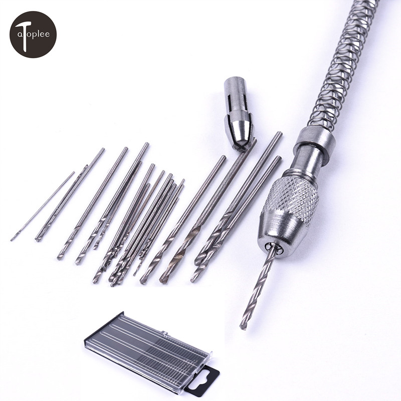 40PCS 0.3-1.6mm Twist Drill Bi - Pin Vice Micro avis et prix
