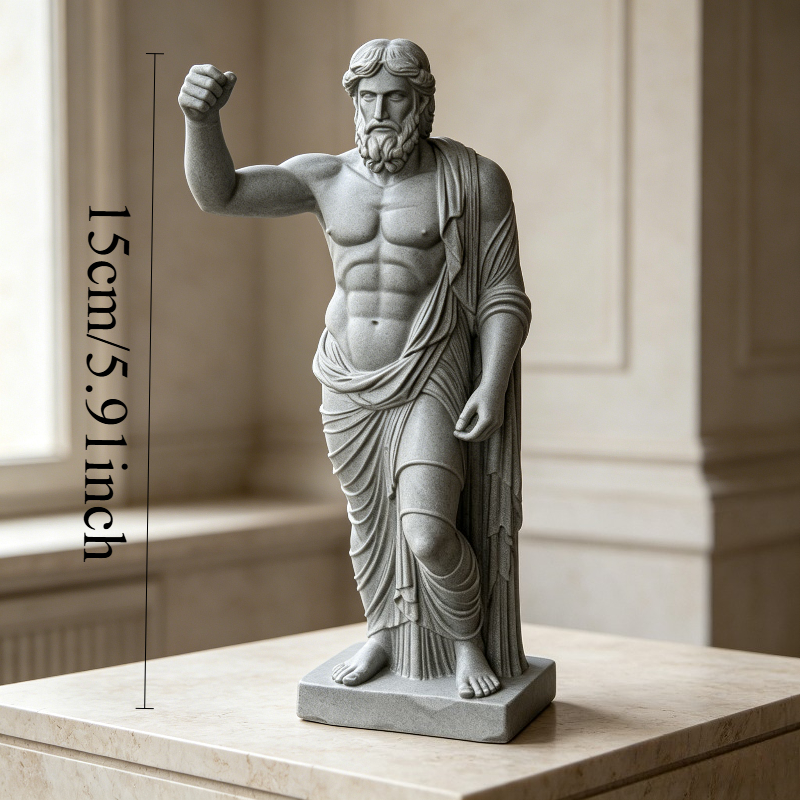 3D Printed Zeus Relief, exquis - Model Kit Zeus avis et prix