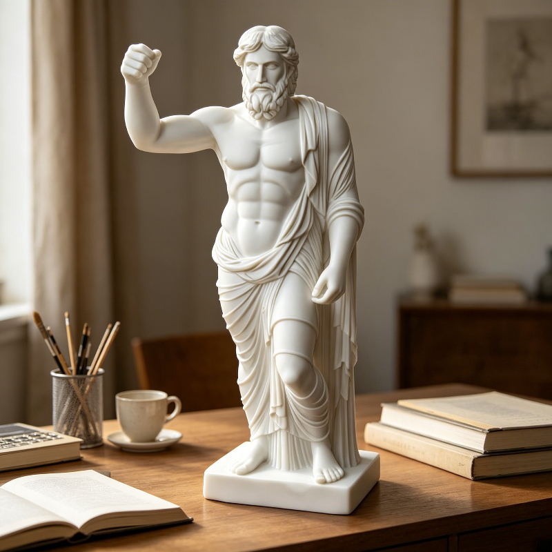 3D Printed Zeus Relief, exquis - Model Kit Zeus avis et prix