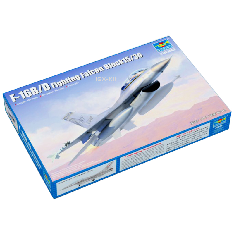 Trumpeter 03920 1/144  US F16  - Model Kit F16 avis et prix