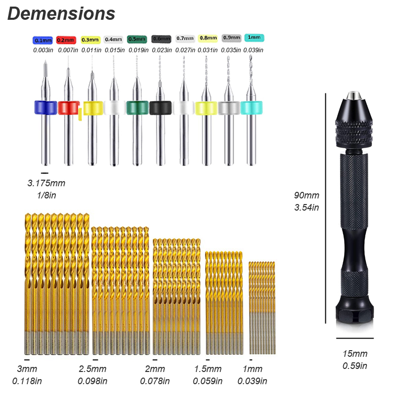 Micro Mini Pin Vise Hand Drill - Pin Vice Micro avis et prix