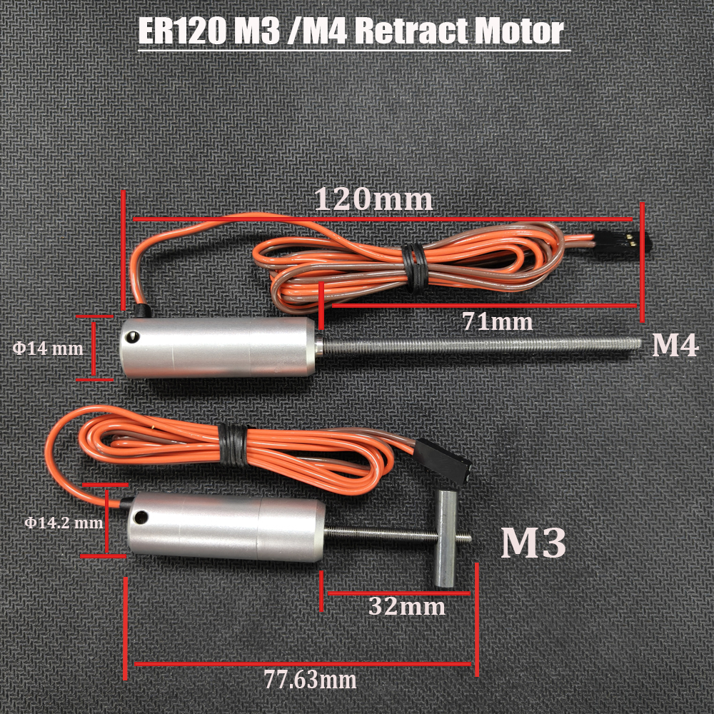 Retract Motor ER120 M4 / M3 Lo - Model Kit F16 avis et prix