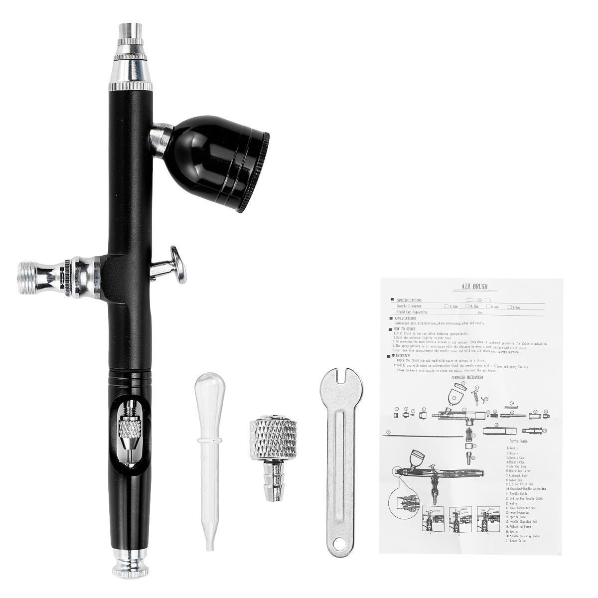 Airbrush Kit, Dual-Action Grav - Model Kit Nippers avis et prix