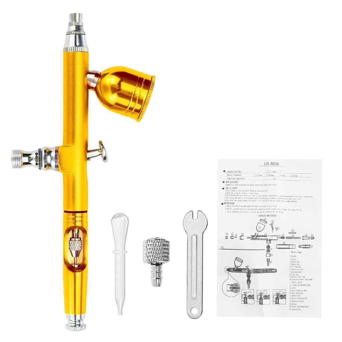 Airbrush Kit, Dual-Action Grav - Model Kit Nippers avis et prix