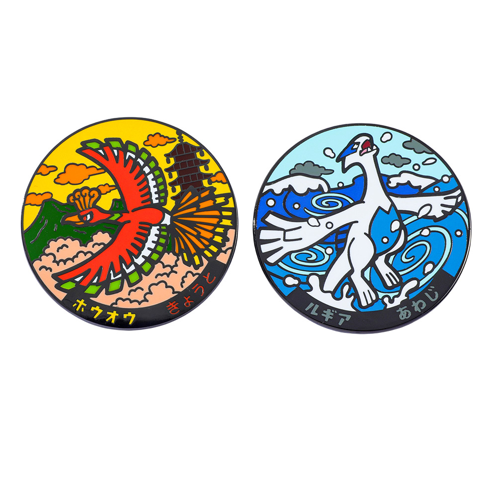 Anime Lugia & Ho-Oh Pin Badge  - Model Kit Lugia avis et prix