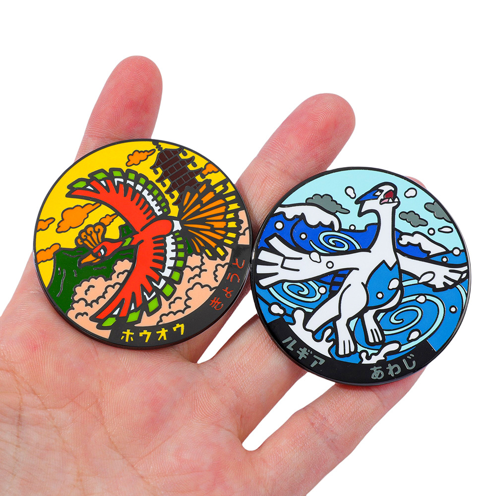 Anime Lugia & Ho-Oh Pin Badge  - Model Kit Lugia avis et prix