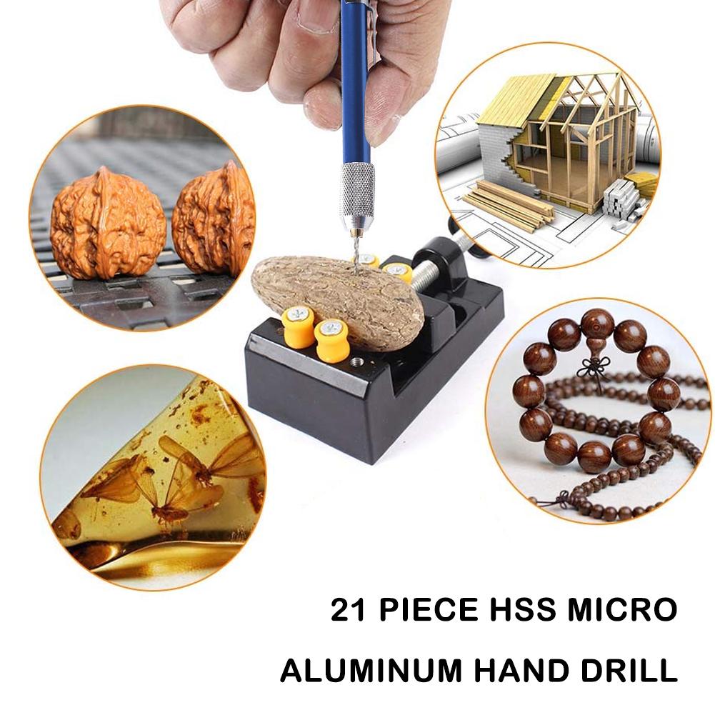 Mini Micro Drill Bit Set, HSS  - Pin Vice Micro avis et prix