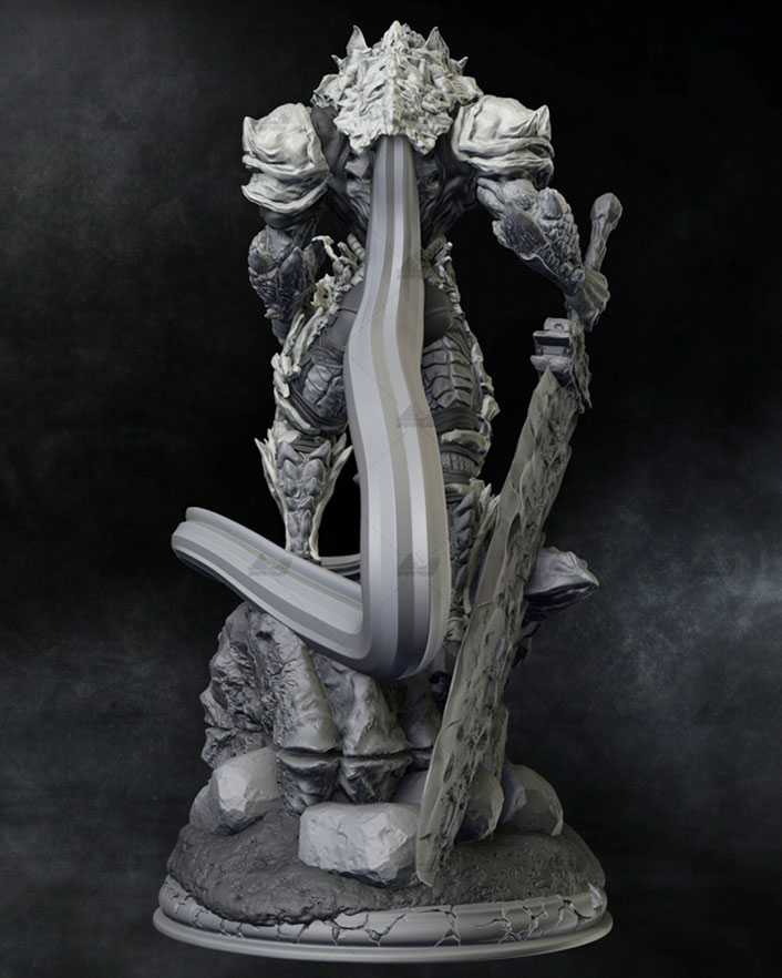 75mm / 100mm Resin Model Kits  - Model Kit Lizard avis et prix