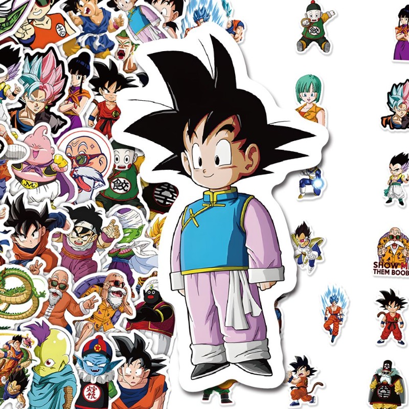 60pcs Anime Dragon Ball sticke - Model Kit Dragon Ball avis et prix