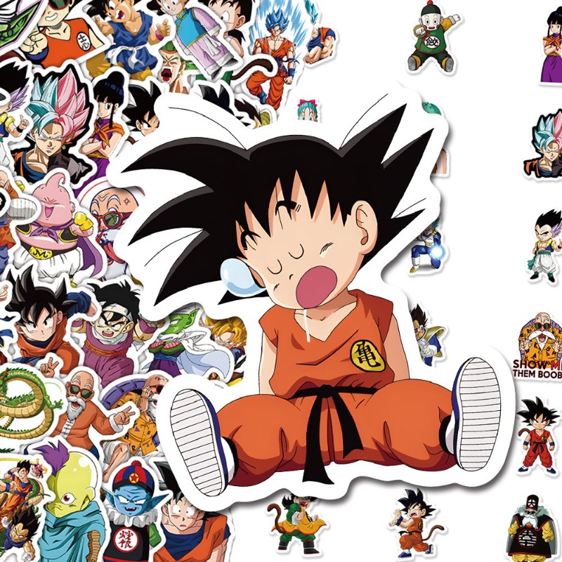 60pcs Anime Dragon Ball sticke - Model Kit Dragon Ball avis et prix