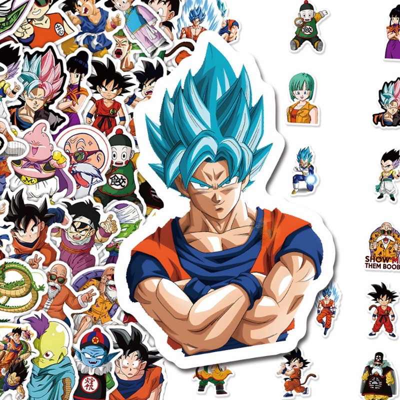 60pcs Anime Dragon Ball sticke - Model Kit Dragon Ball avis et prix