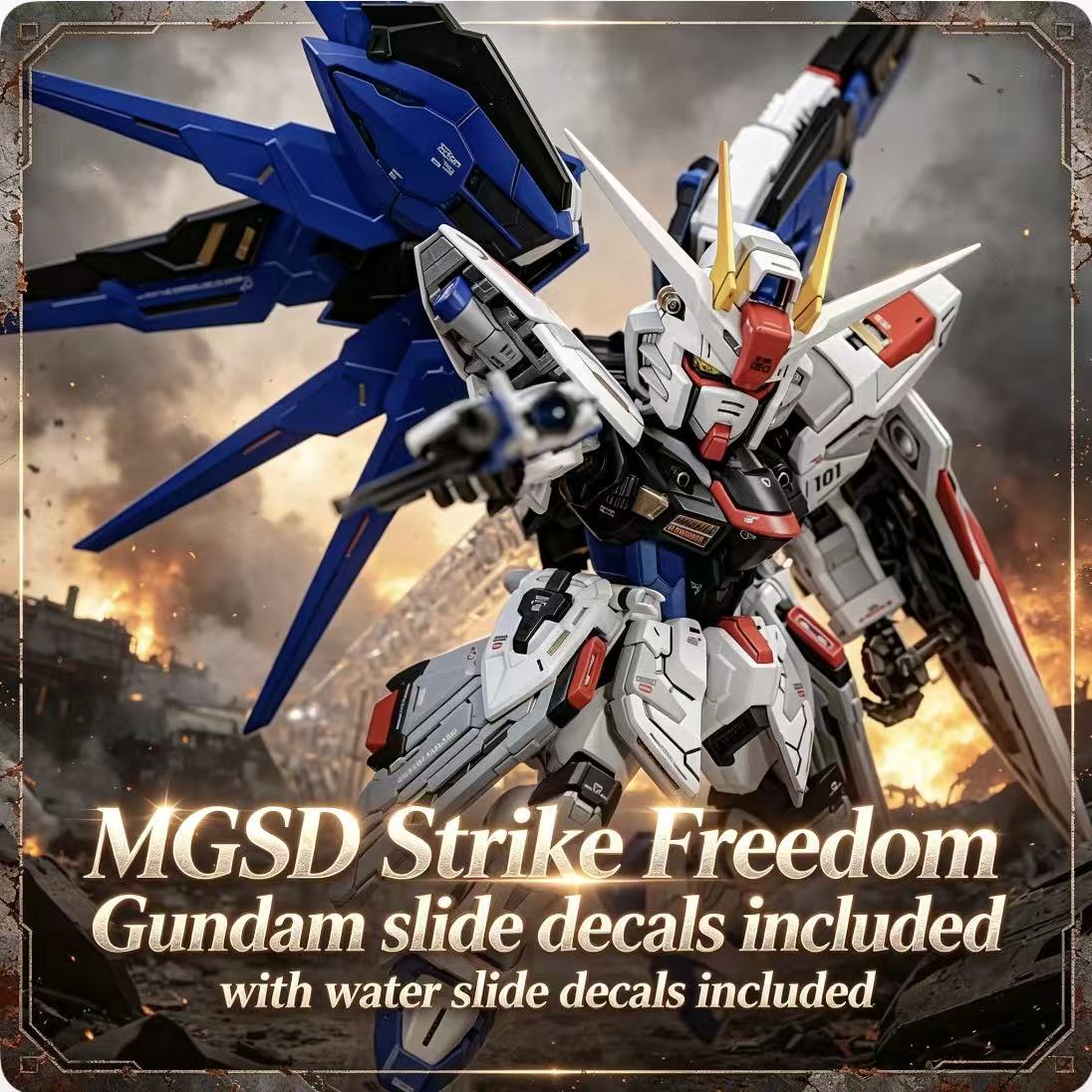 X10A GaogaoMGSD Q-version Stri - Gundam Model Mg avis et prix