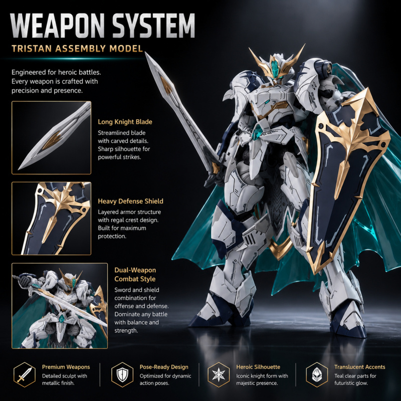 Tristan Knight Mecha Assembly  - Model Kit Armored Core avis et prix