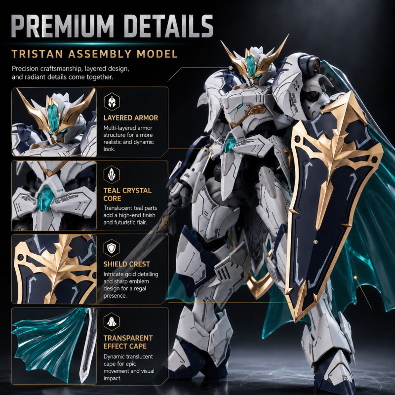 Tristan Knight Mecha Assembly  - Model Kit Armored Core avis et prix