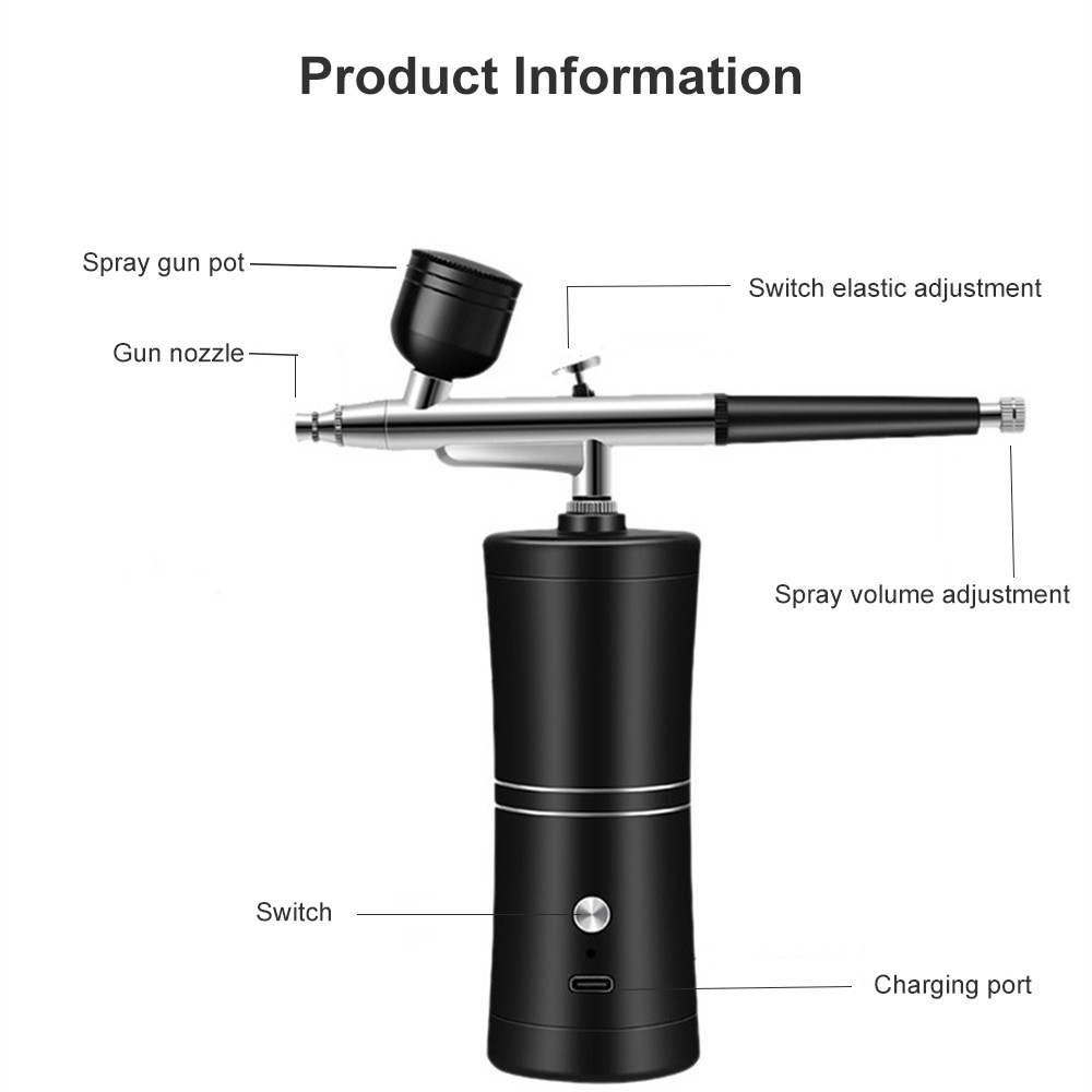 Portable Airbrush With Compres - Model Kit Nippers avis et prix