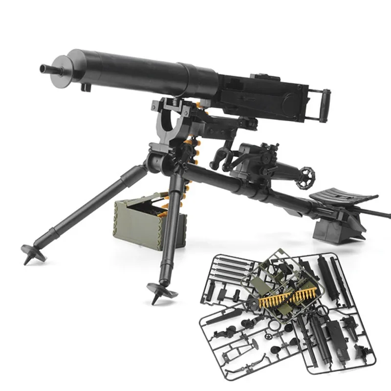 4D 1/6 MG08 Maxim Machine Gun  - Model Kit Megazord avis et prix