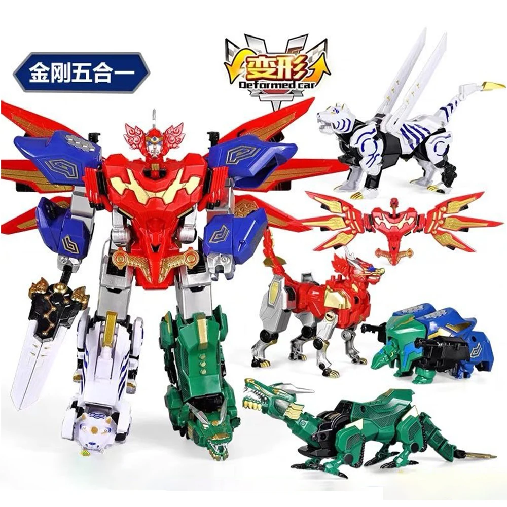 2022 new Children Toys Gifts 5 - Model Kit Megazord avis et prix