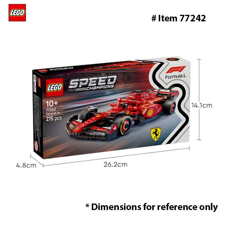 LEGO 77242 Speed Champions Fer - Model Kit F16 avis et prix