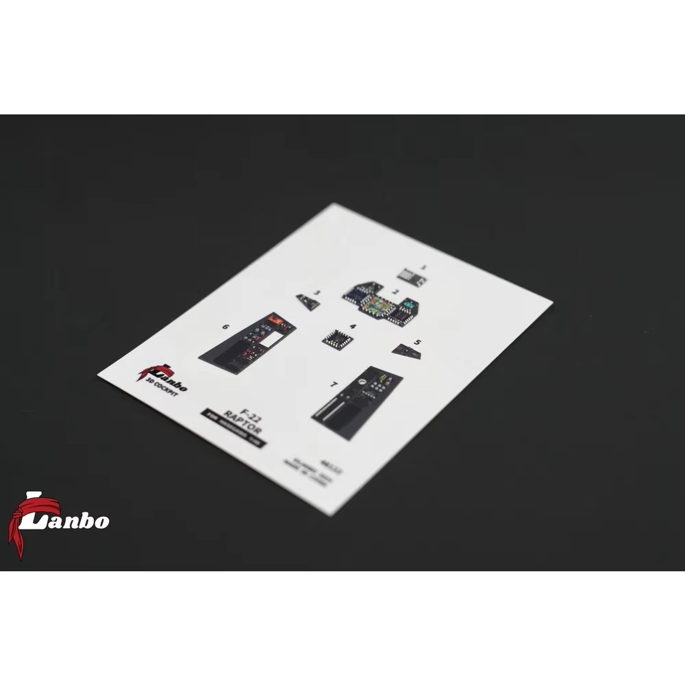 Lanbo Models 3D Printed Cockpi - Model Kit Hasegawa avis et prix