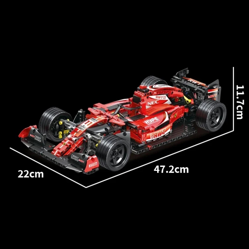 1280Pcs High-Tech Formula Cars - Model Kit F16 avis et prix