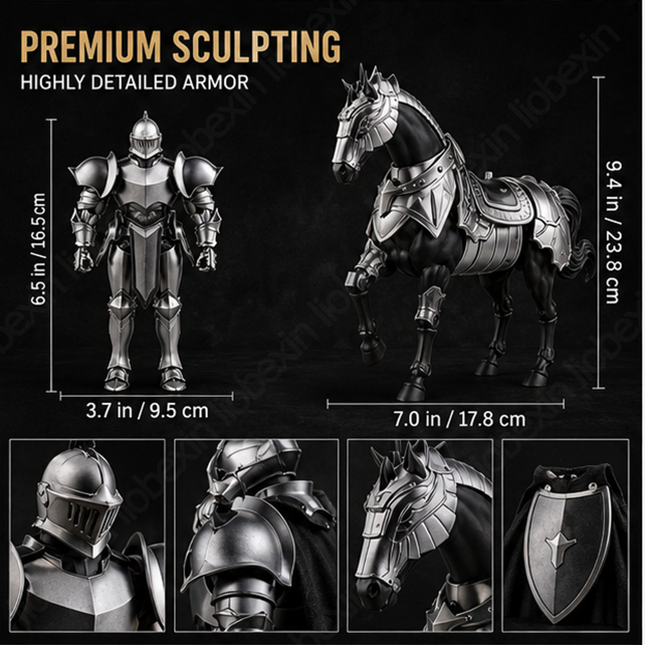 Medieval Knight Action Figure  - Model Kit Armored Core avis et prix