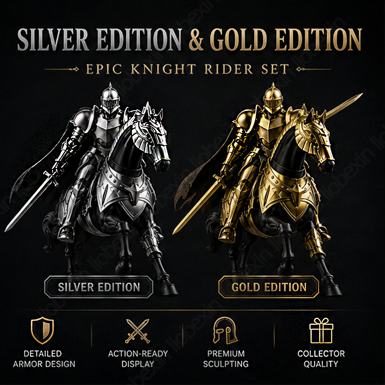 Medieval Knight Action Figure  - Model Kit Armored Core avis et prix