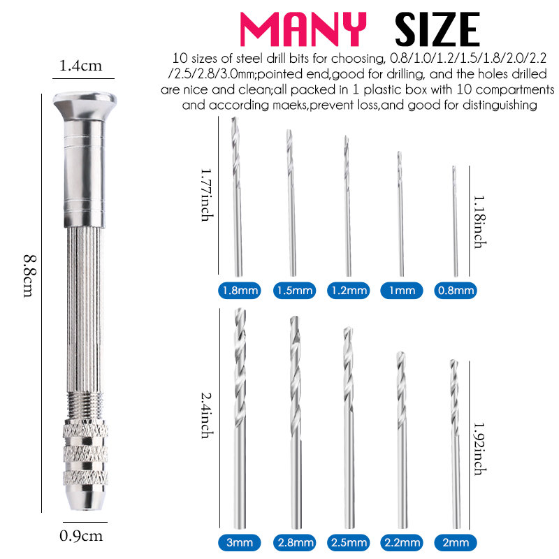 Mini Hand Resin Drill Pin Vise - Pin Vice Micro avis et prix