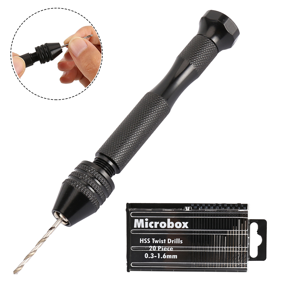 20 Pcs Mini Twist Drill Bits P - Pin Vice Micro avis et prix