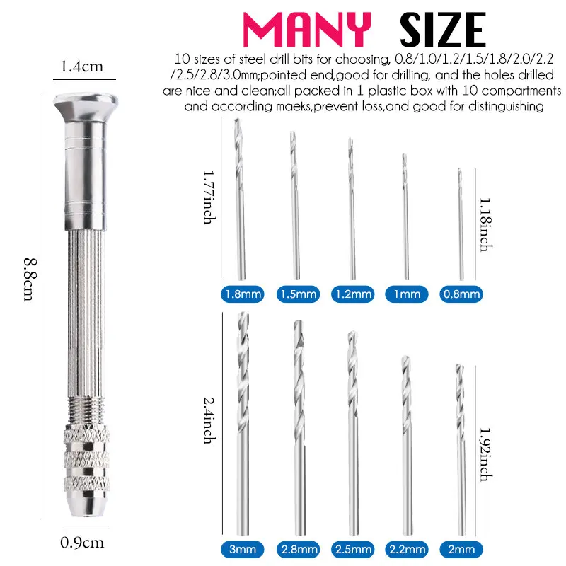 Mini Hand Resin Drill Pin Vise - Pin Vice Micro avis et prix