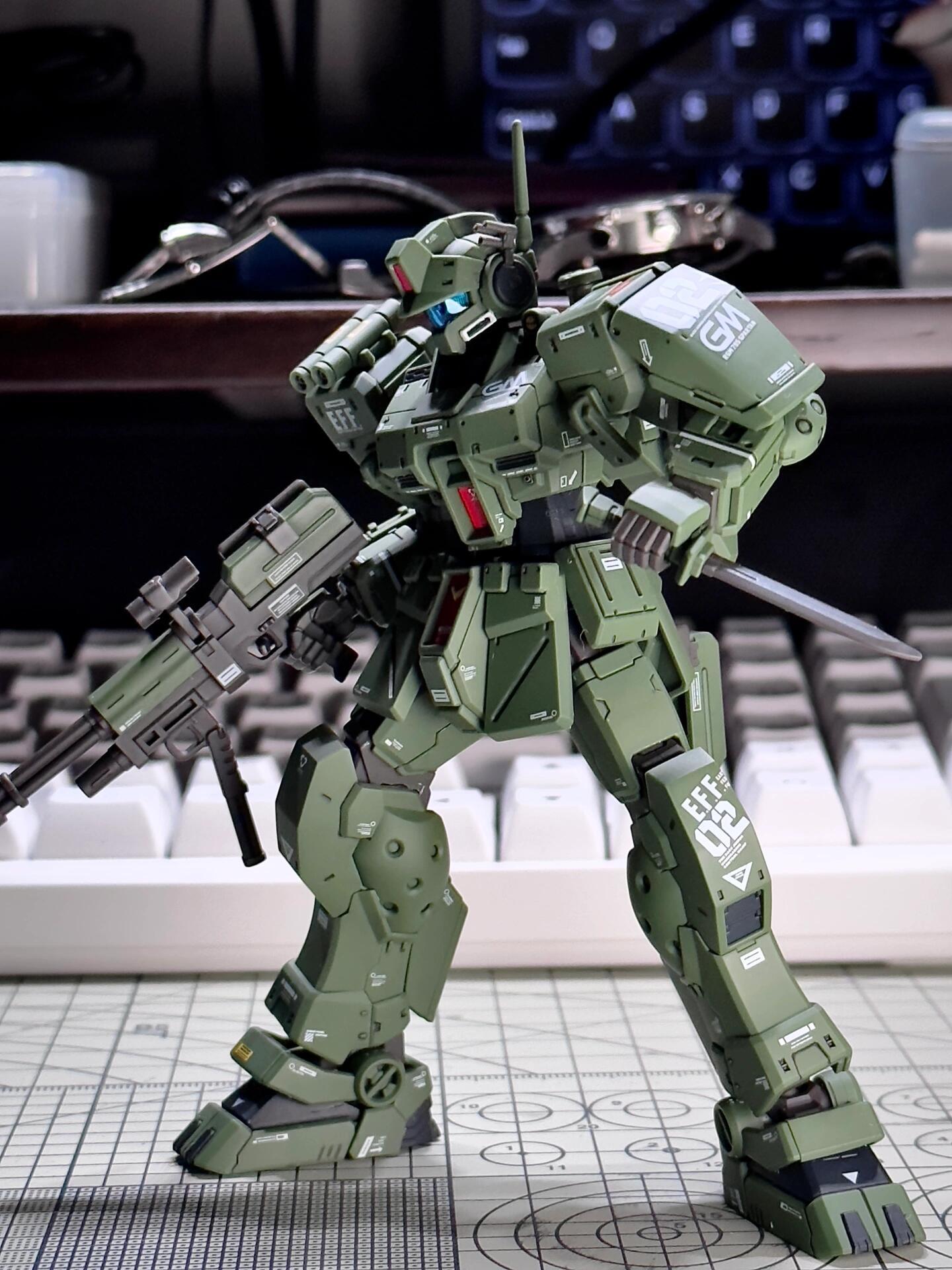 XFS HG 1/144 RGM-79S GM Sparta - Model Kit Yugioh avis et prix