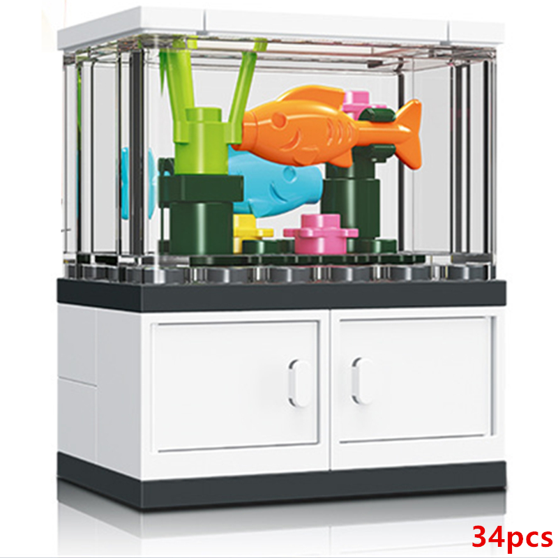 DIY Fish Tank Aquarium Turtle  - Model Kit Lizard avis et prix