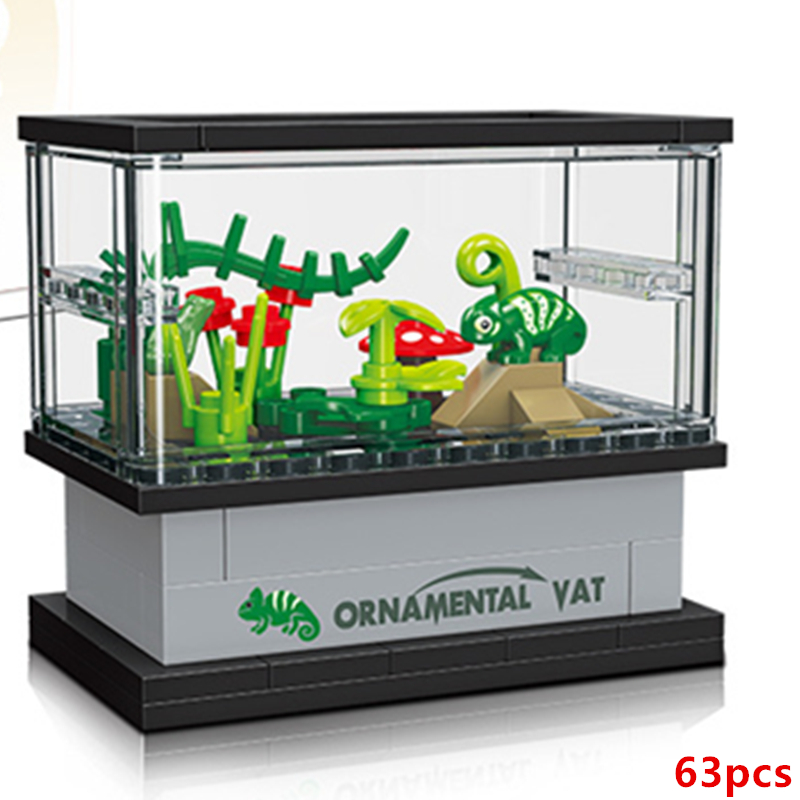 DIY Fish Tank Aquarium Turtle  - Model Kit Lizard avis et prix