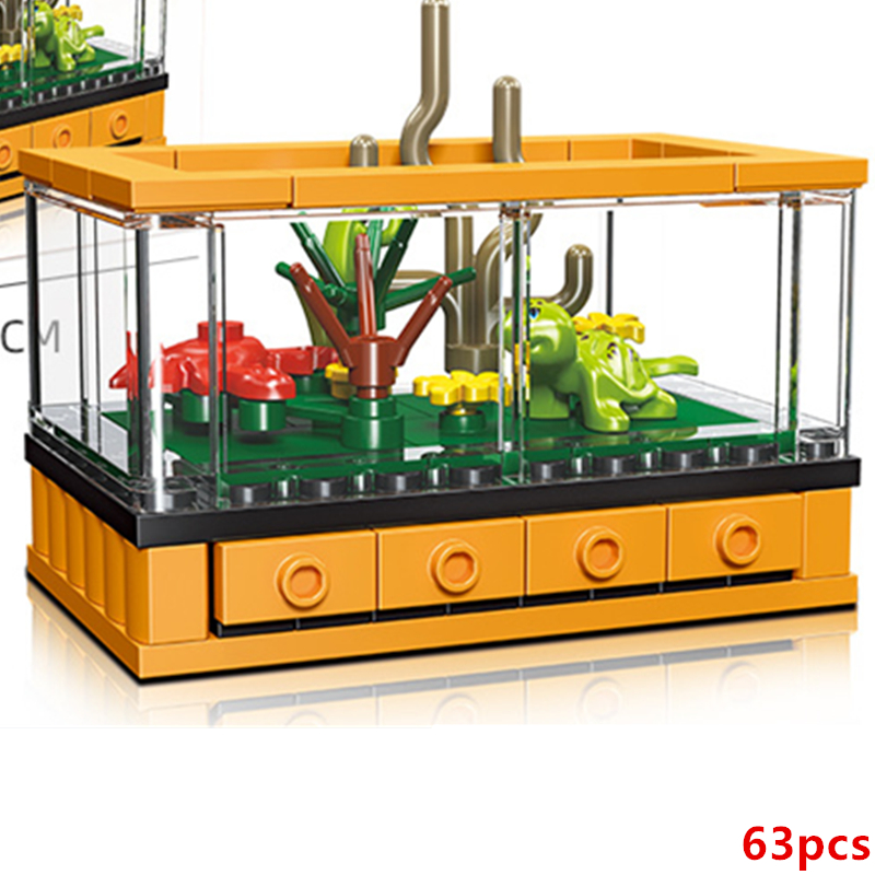 DIY Fish Tank Aquarium Turtle  - Model Kit Lizard avis et prix