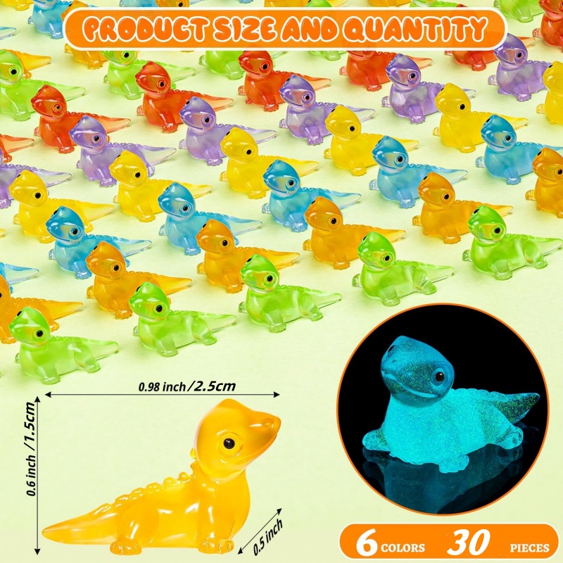 30PCS Mini Lizards Glow At Dar - Model Kit Lizard avis et prix