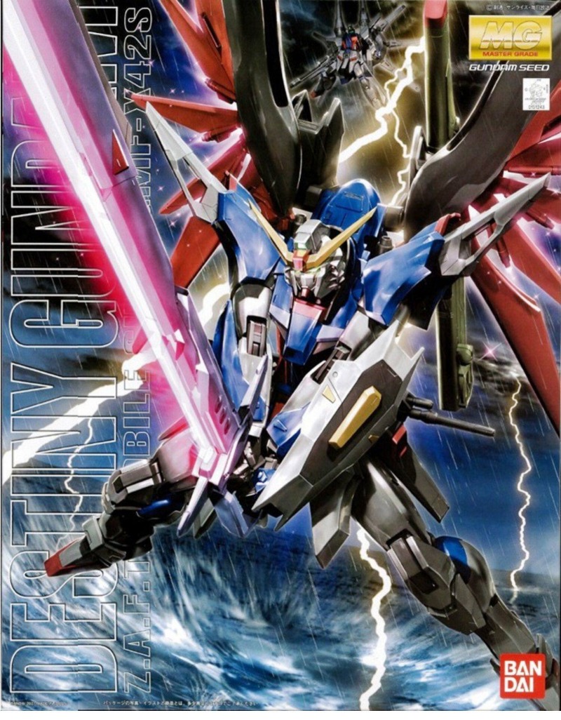 In Stock Bandai MG 1/100 Desti - Gundam Model Mg avis et prix