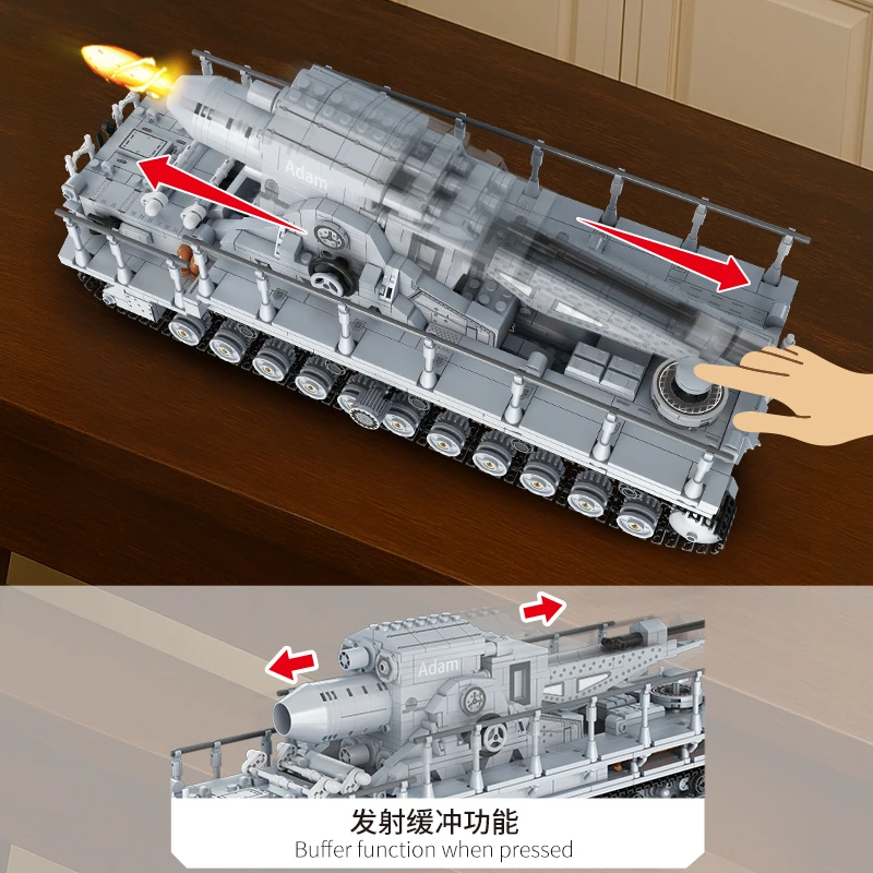 FC4303 2875pcs Carl mortar bui - Model Kit Armored Core avis et prix