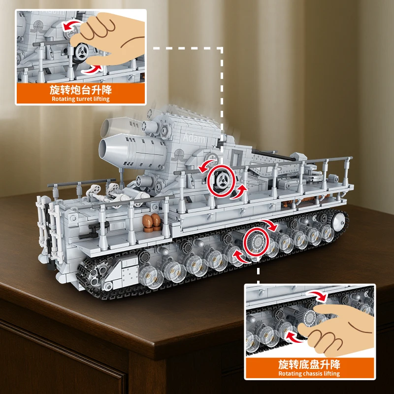 FC4303 2875pcs Carl mortar bui - Model Kit Armored Core avis et prix