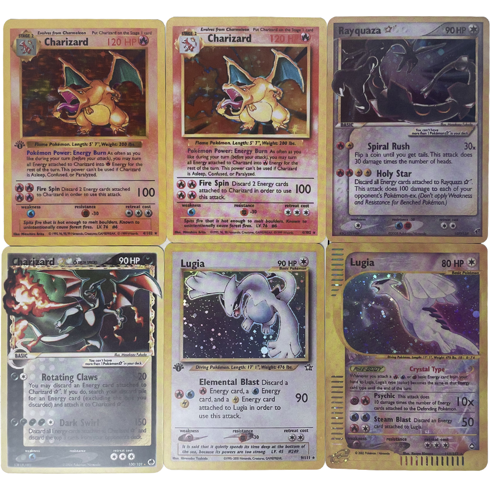 6Pcs/set DIY PTCG Collection C - Model Kit Lugia avis et prix