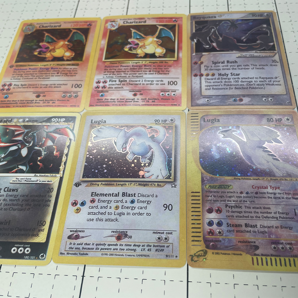 6Pcs/set DIY PTCG Collection C - Model Kit Lugia avis et prix