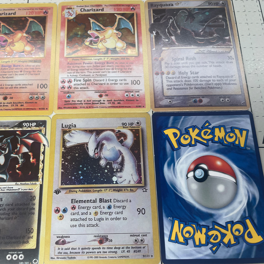 6Pcs/set DIY PTCG Collection C - Model Kit Lugia avis et prix